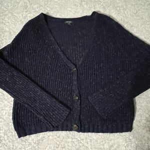 Cropped Knitted Sweater - Wild Fable